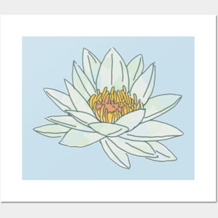 Lotus Zen #2 Posters and Art